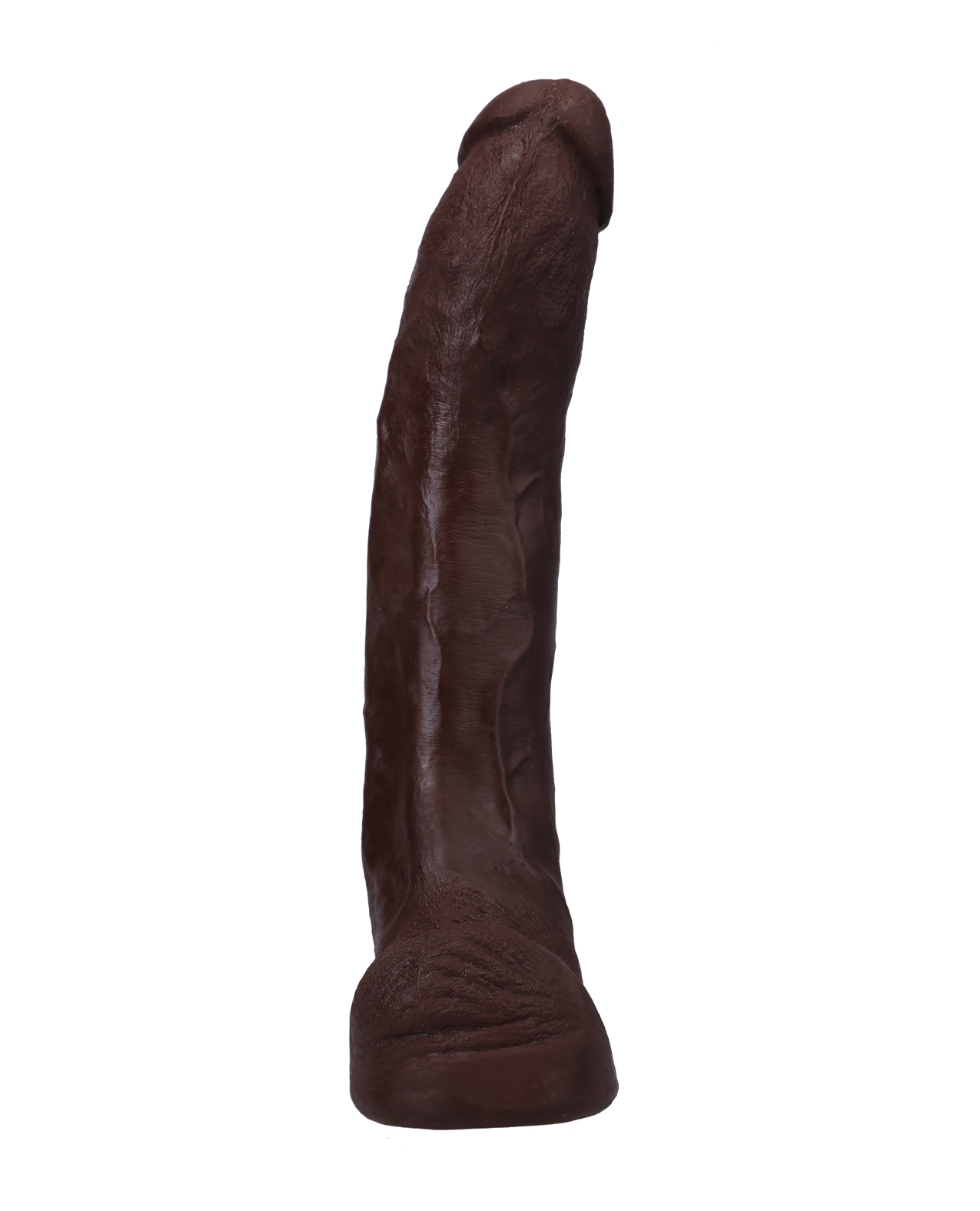Dildo Realist Dredd, Ultraskyn, Dual Density, Vac-U-Lock, Ciocolatiu, 34.3 cm