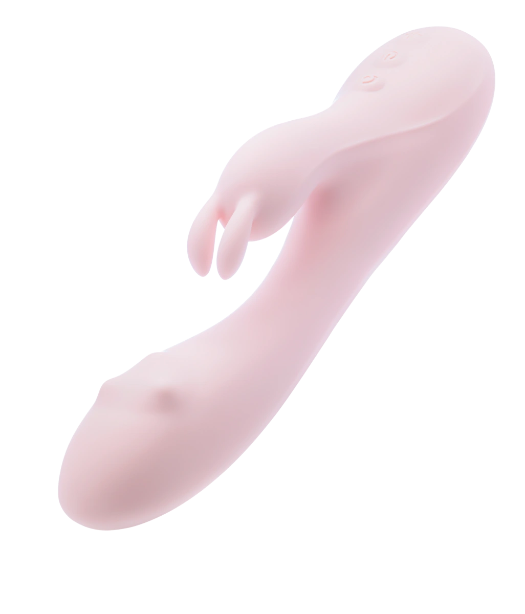 Vibrator Iepuras Fairy Flutter, 10 Moduri Vibratii, Silicon, USB, Roz, 19 .7 cm