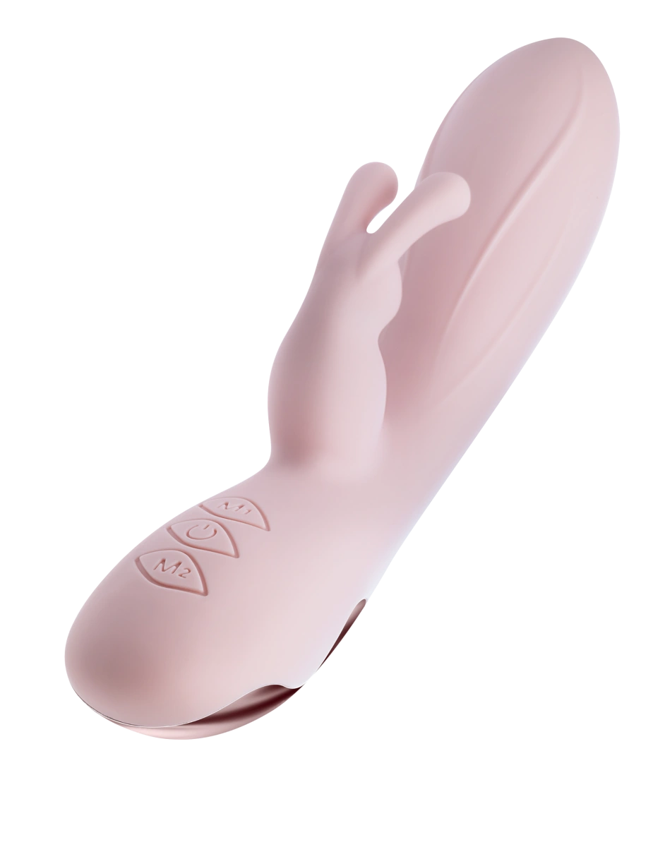 Vibrator Iepuras Morgan, 10 Moduri Vibratii, Silicon, USB, Roz, 19.7 cm