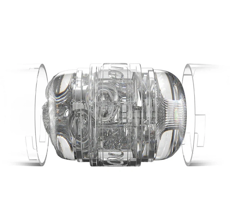 Masturbator Fleshlight Quickshot Autumn Falls, Pussy&Butt, Transparent