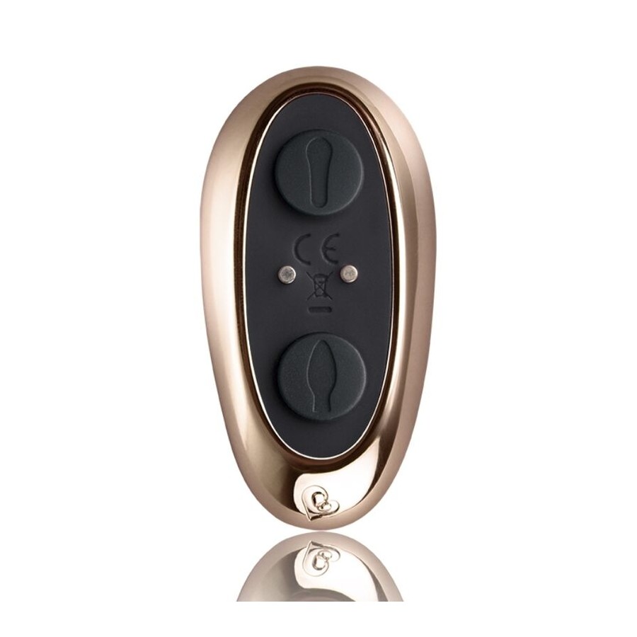 Vibrator Cuplu Cocktail Remote Control 10 Moduri Vibratii USB Silicon Negru