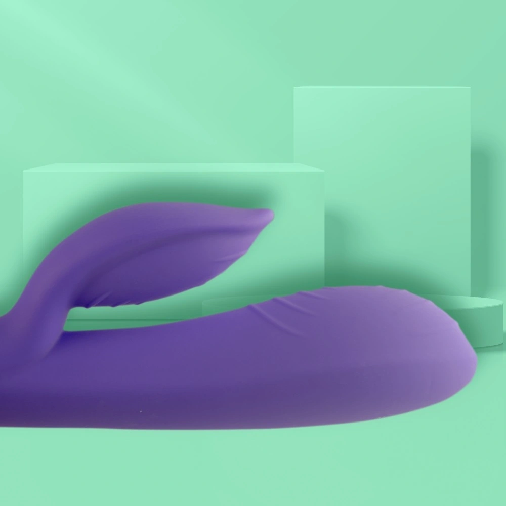 Vibrator Get Me 10 Moduri Vibratii, Silicon, USB, Mov, 18.3 cm