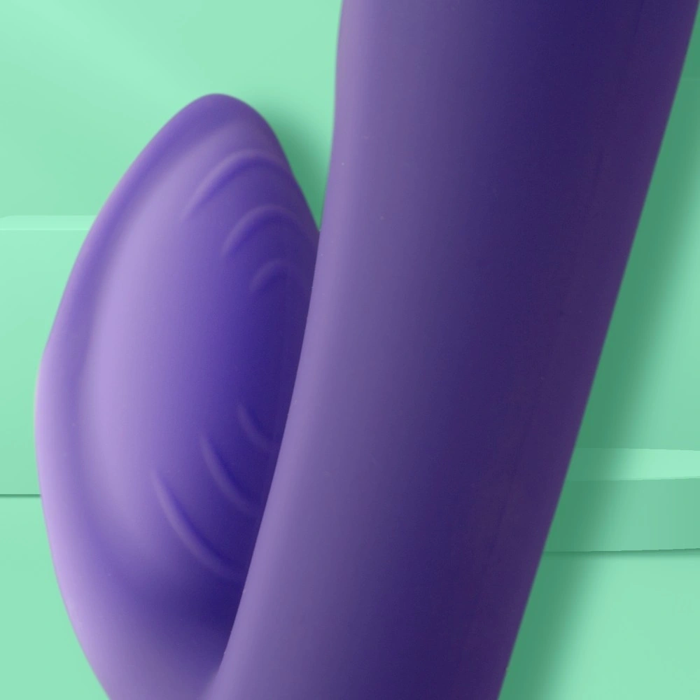 Vibrator Get Me 10 Moduri Vibratii, Silicon, USB, Mov, 18.3 cm