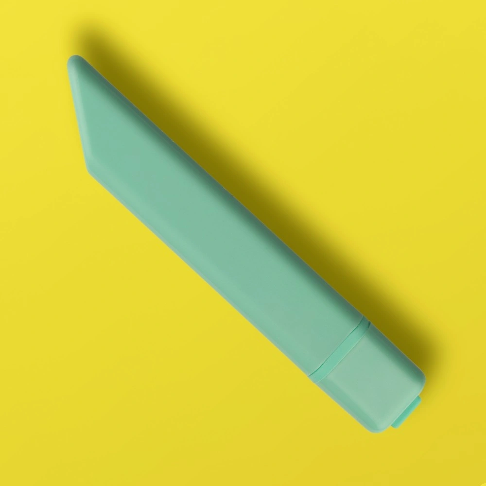 Vibrator Tease Me, 10 Moduri Vibratii, ABS, Verde Deschis, 10.2 cm