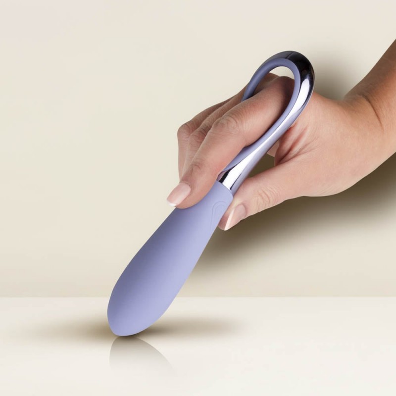 Stimulator Clitoris NIYA 3, 10 Moduri Vibratii, Silicon, USB, Mov, 16.8 cm
