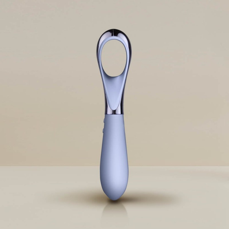 Stimulator Clitoris NIYA 3, 10 Moduri Vibratii, Silicon, USB, Mov, 16.8 cm