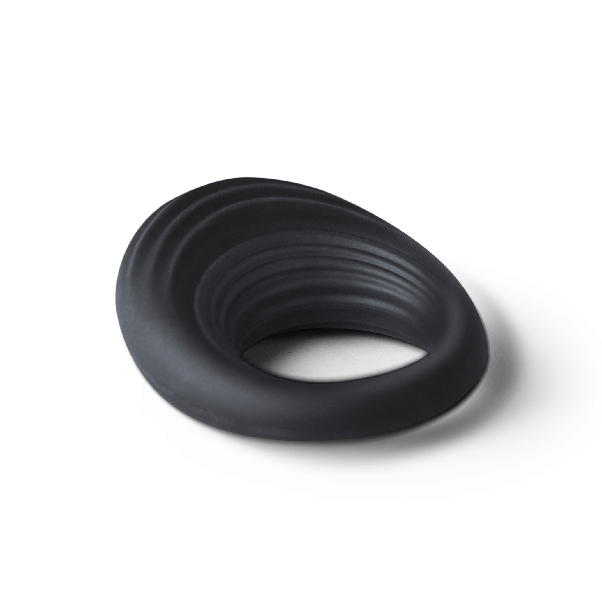 Inel de Penis Spire, 10 Moduri Vibratii, Silicon, USB, Negru