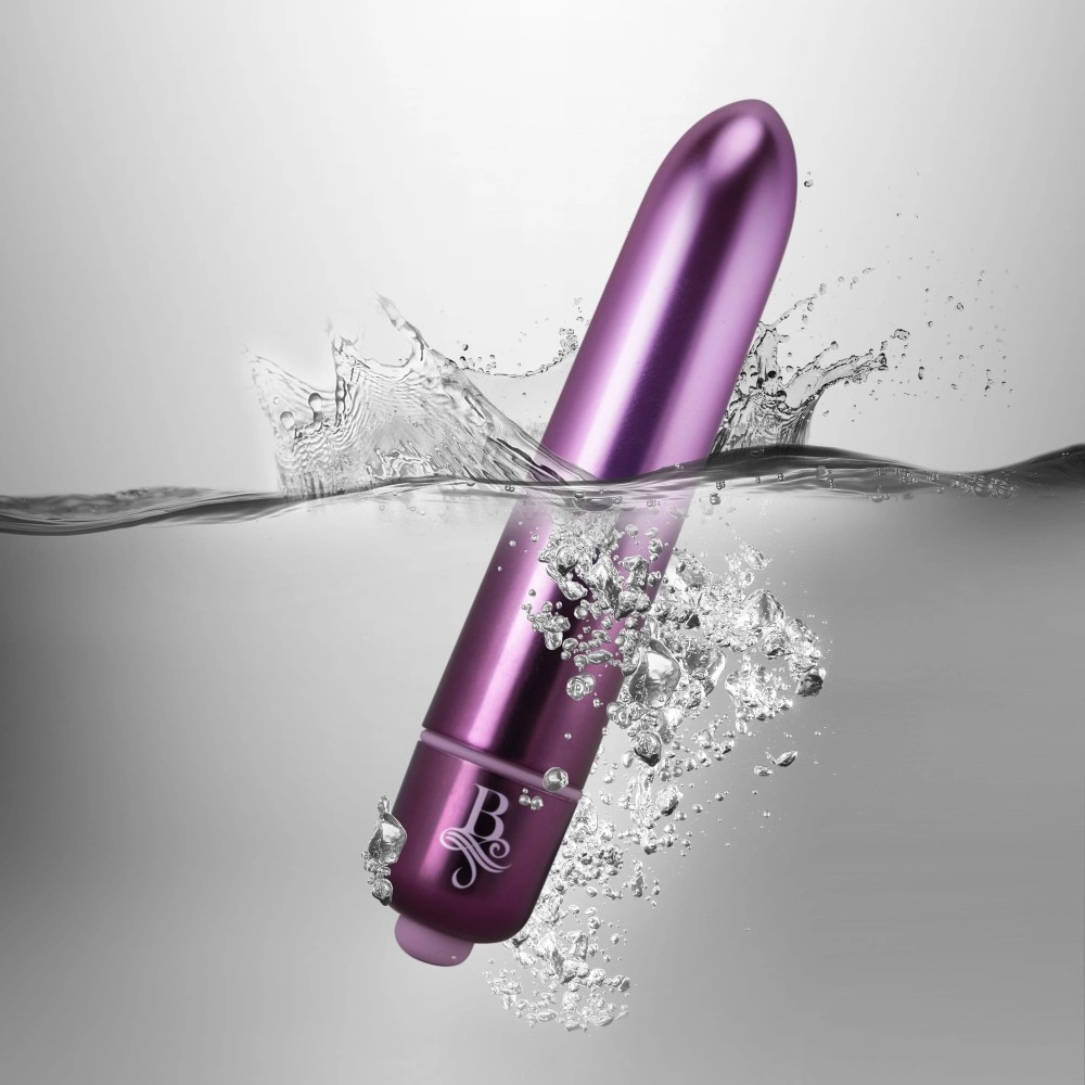 Vibrator Glont Boudoir Parlour Prince, 10 Moduri Vibratii, Mov, 9 cm