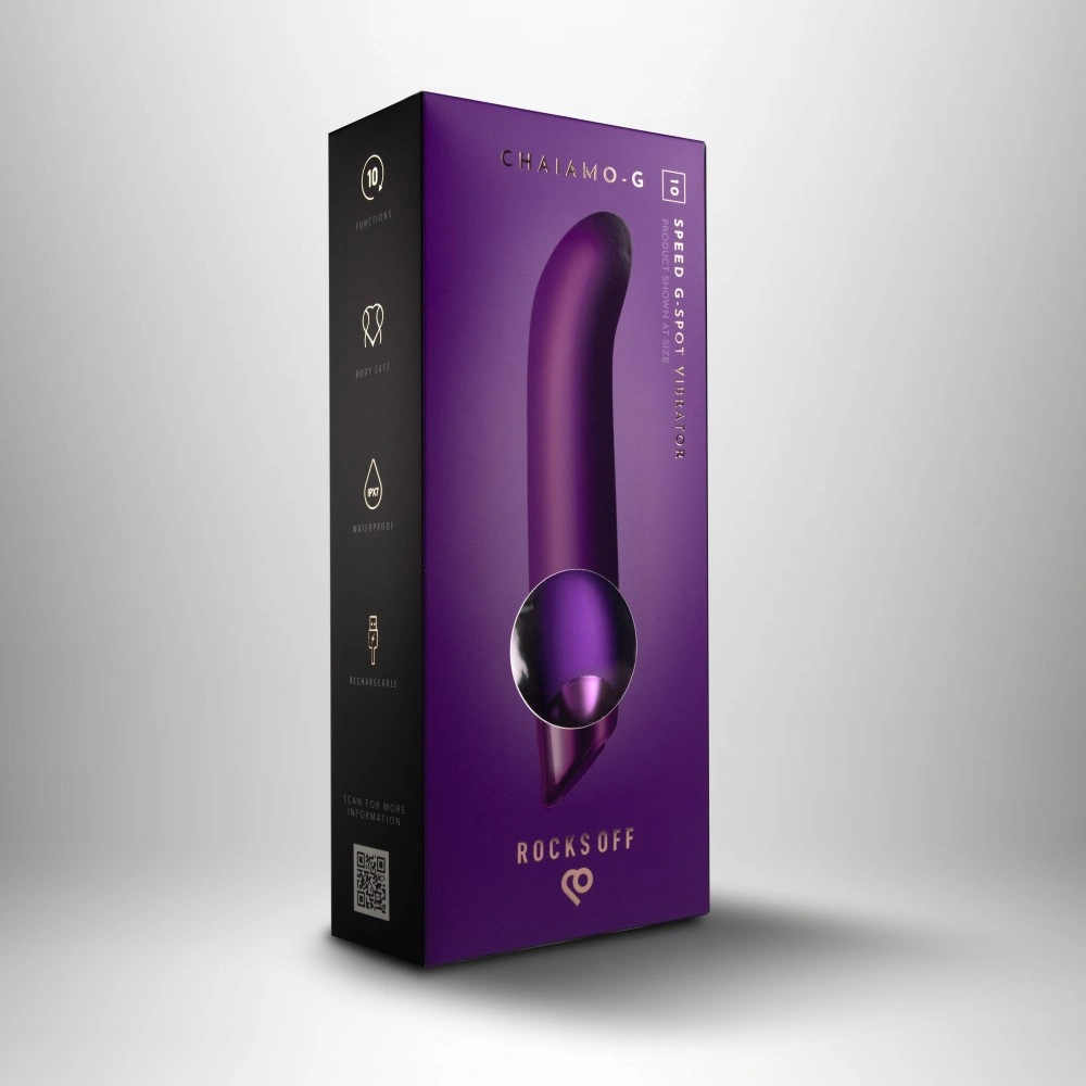 Vibrator Chaiamo G, 10 Moduri Vibratii, USB Magnetic, Mov, 16.6 cm