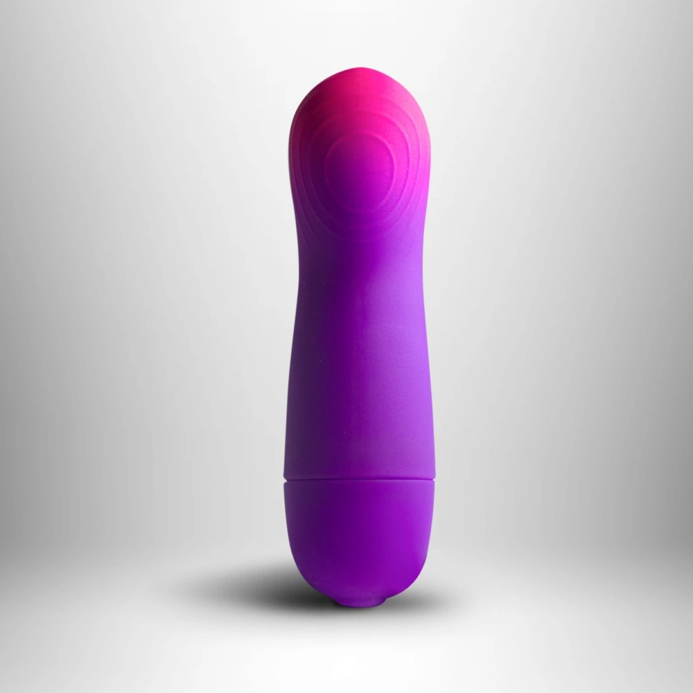 Vibrator Punctul G Glo-Girl, 10 Moduri Vibratii, ABS, Mov, 12 cm