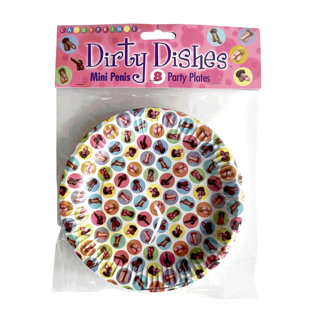 Set 8 Farfurii Dirty Dishes Mini Penis