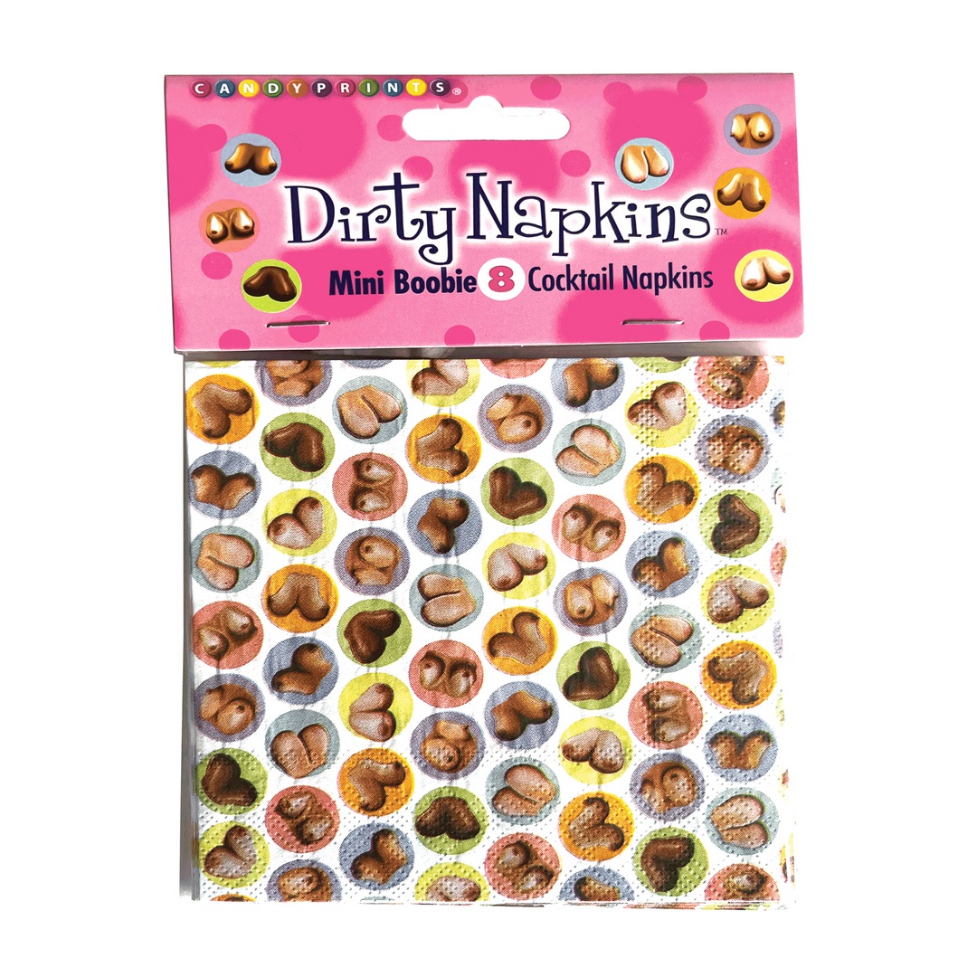 Set 8 Servetele Dirty Napkins Mini Boobie