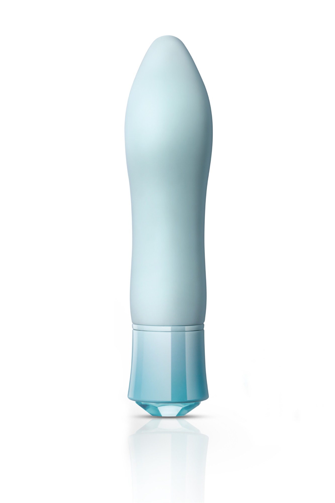 Vibrator Ardor Aquamarine, 10 Moduri Vibratii, Silicon, USB, IPX7, Albastru, 13.9 cm