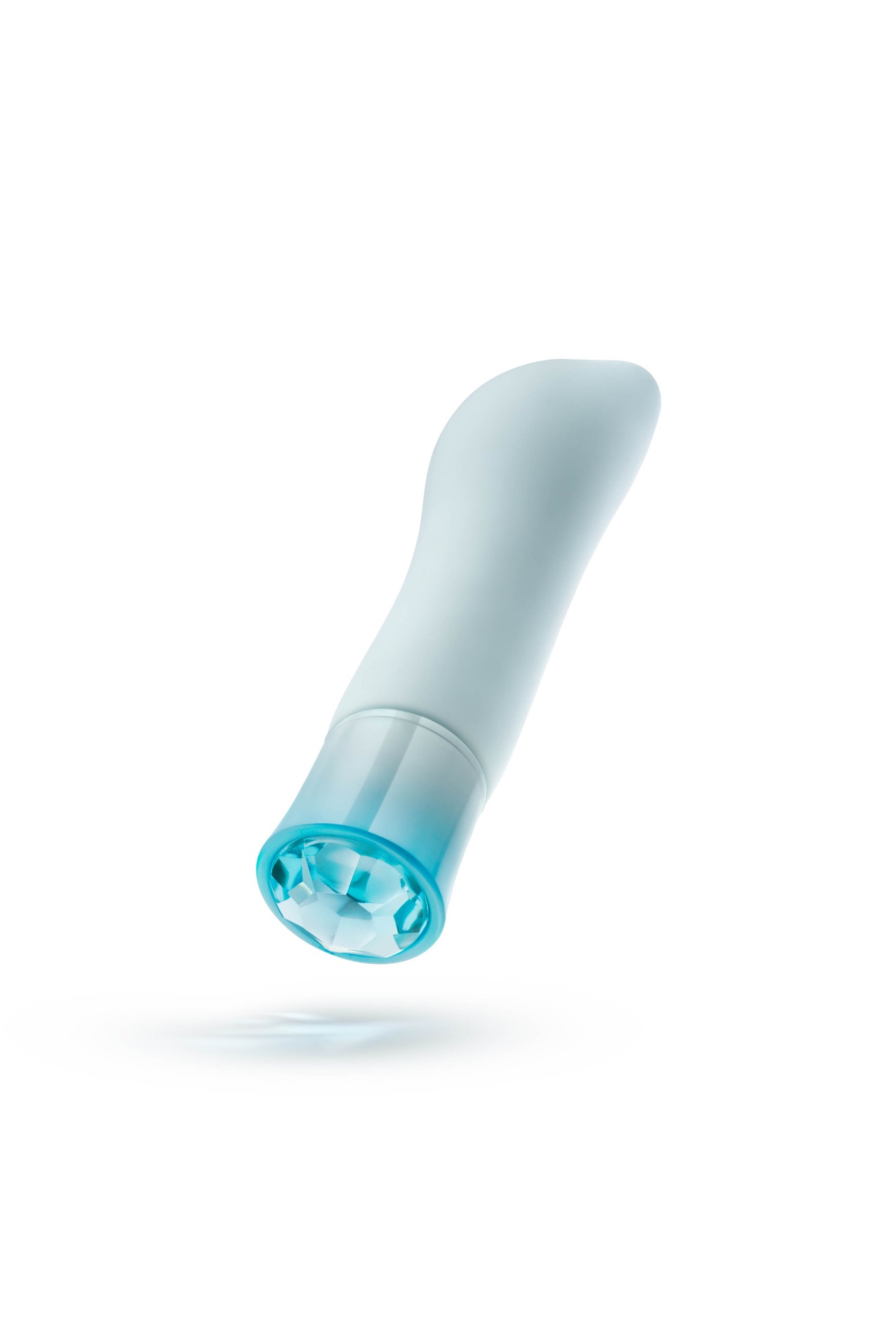 Vibrator Ardor Aquamarine, 10 Moduri Vibratii, Silicon, USB, IPX7, Albastru, 13.9 cm