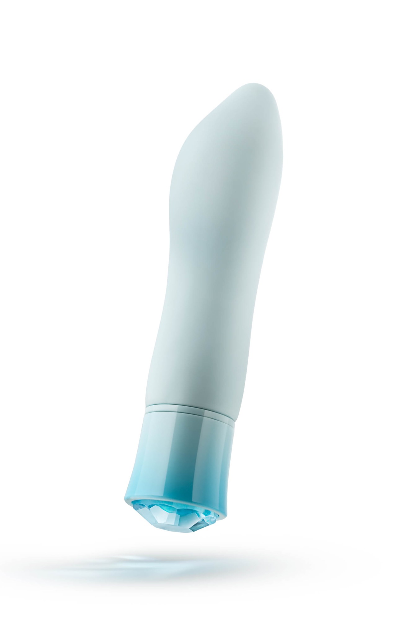 Vibrator Ardor Aquamarine, 10 Moduri Vibratii, Silicon, USB, IPX7, Albastru, 13.9 cm