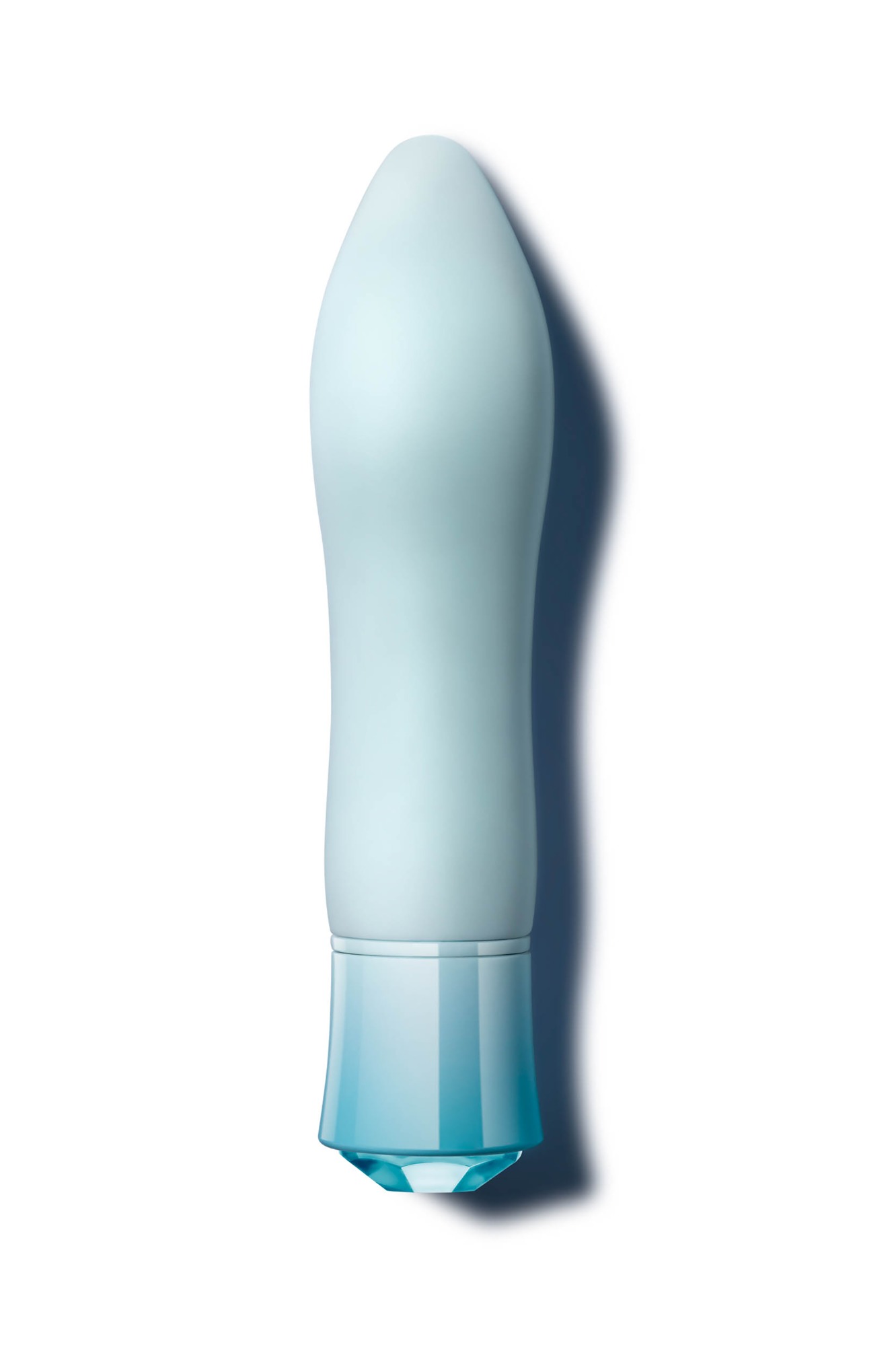 Vibrator Ardor Aquamarine, 10 Moduri Vibratii, Silicon, USB, IPX7, Albastru, 13.9 cm