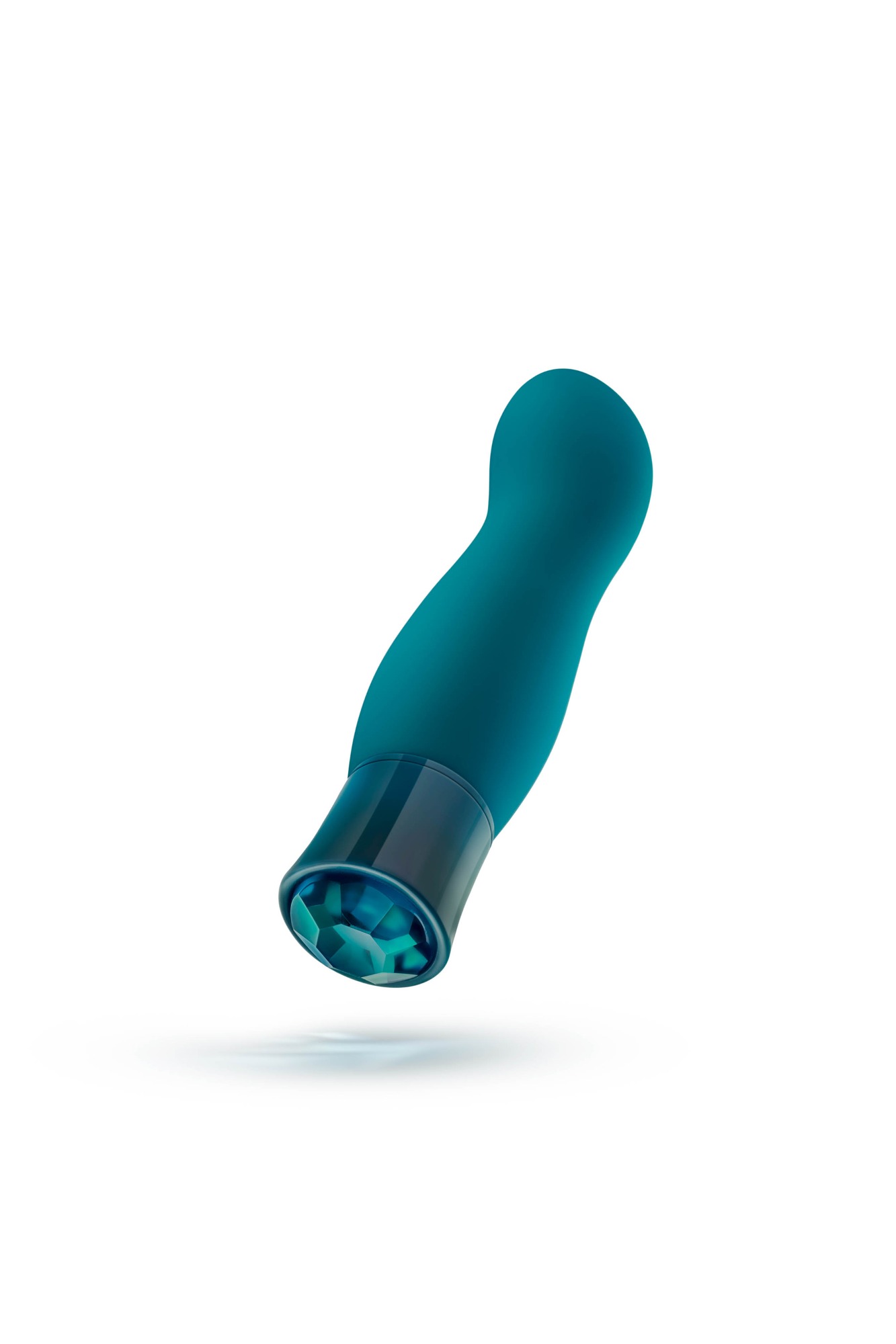 Vibrator Fierce Blue Topaz, 10 Moduri Vibratii, Silicon, USB, IPX7, Verde, 13.9 cm
