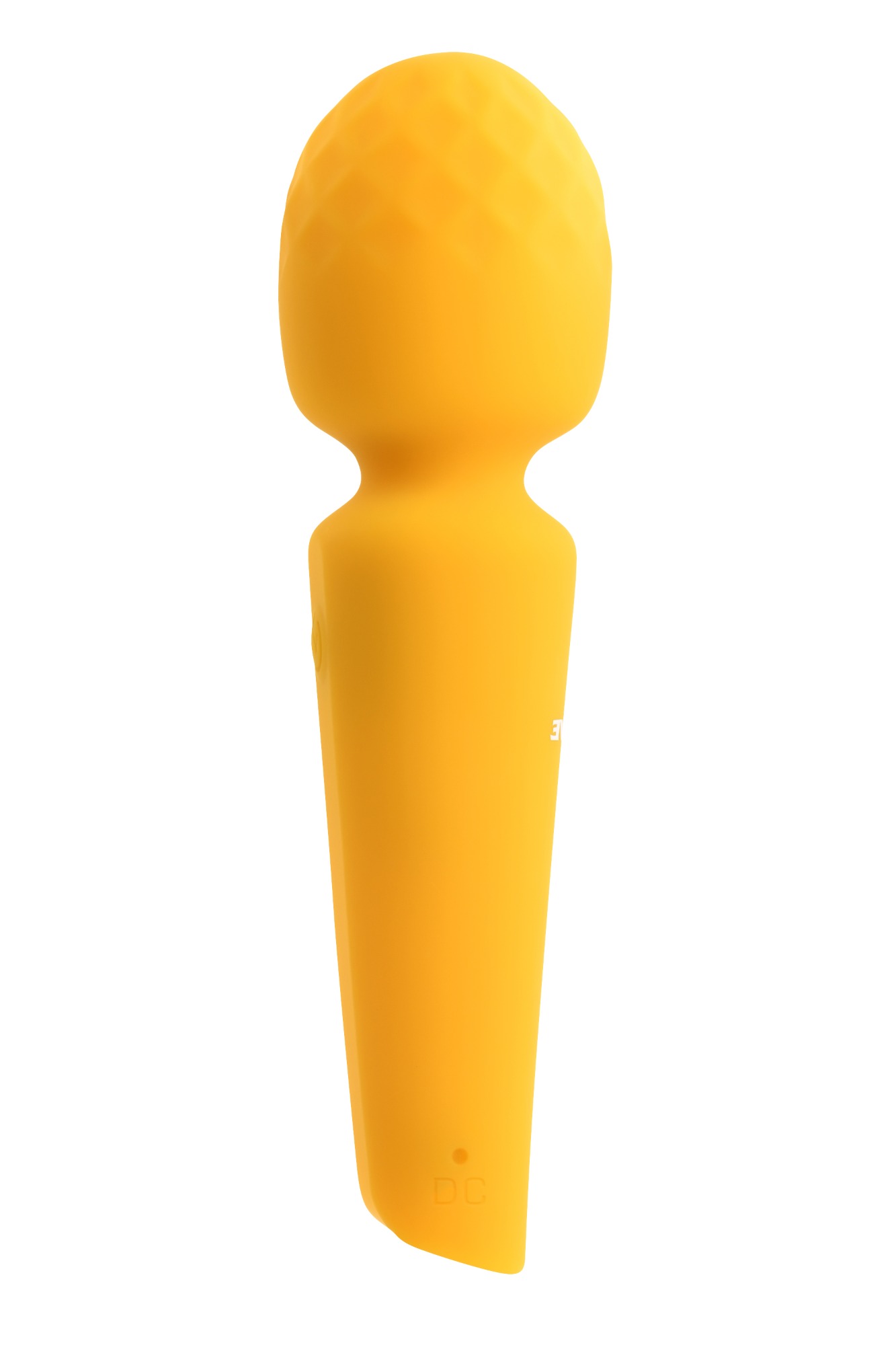 Vibrator Wand Sunshine, 10 Moduri Vibratii, Silicon Lichid, USB, Galben, 17 cm