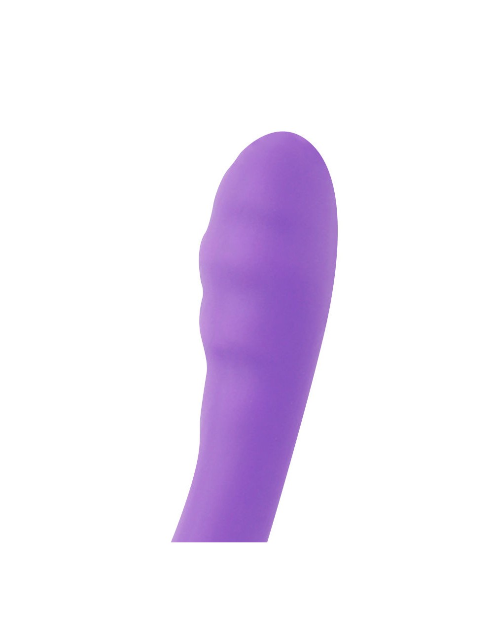 Vibrator Punctul G Sunny 10 Moduri Vibratii Silicon USB Mov/Auriu 19.7 cm