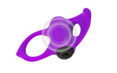 Inel de Penis Lingus Max 10 Moduri Vibratii Silicon Mov 9 cm