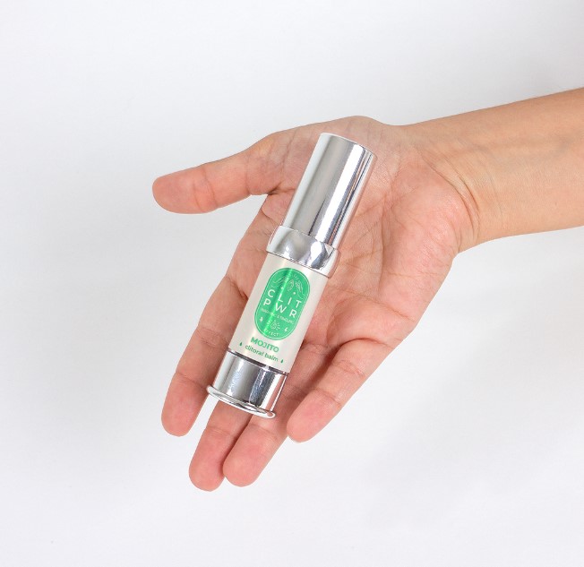 Balsam Stimulator pentru Clitoris Clit PWR cu Efect Vibrator si de Incalzire, Aroma Mojito, 15 ml