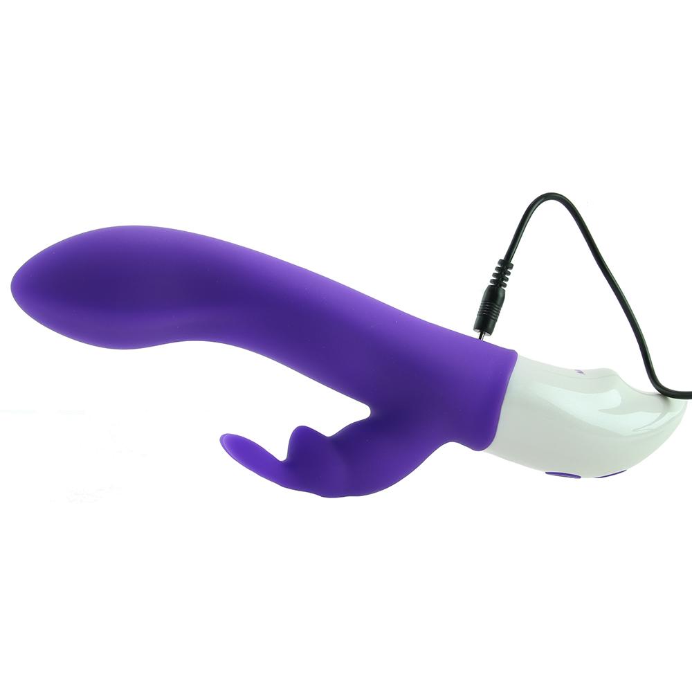 Vibrator Eve's Big Love 7 Moduri Vibratii Silicon USB Mov 25 cm