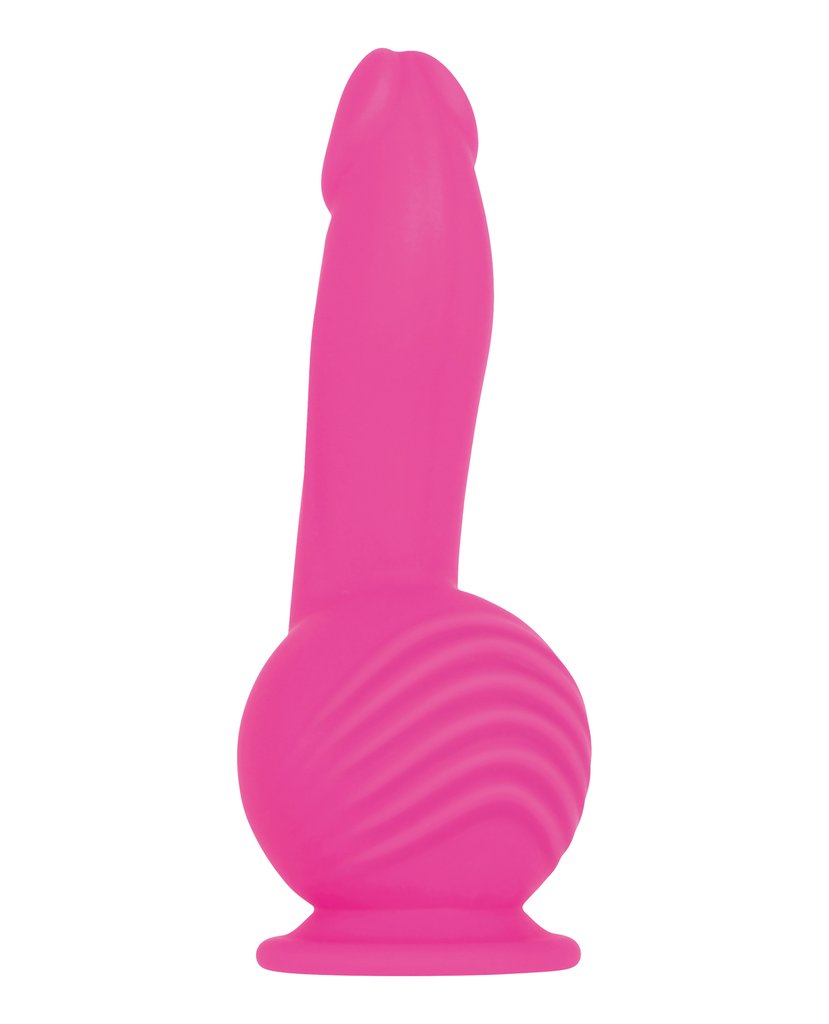 Vibrator Realist Ballistic Remote Control Strong Vibrations Silicon Roz 18.5 cm