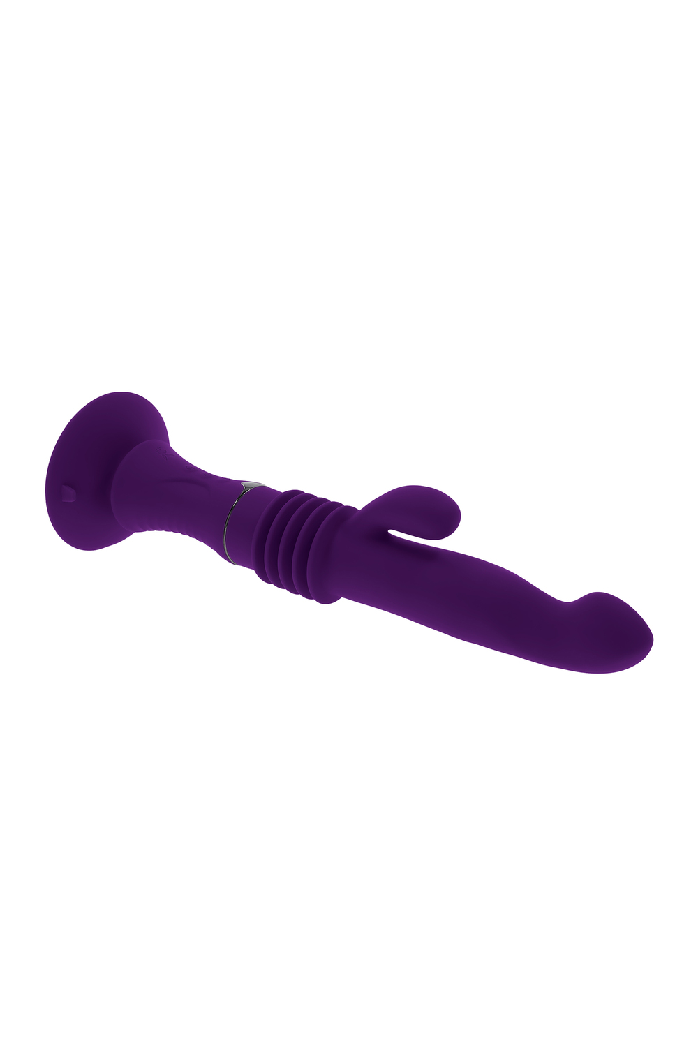 Vibrator Playboy Rabbit Thrusting Hoppy Ending, Silicone, USB, Mov, 28.3 cm