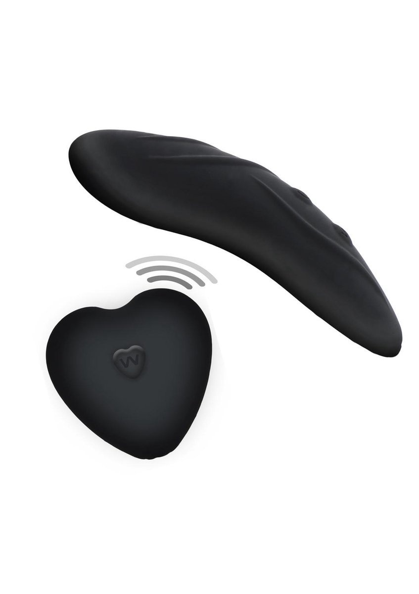Set Angel Bikini-Vibrator-Telecomanda Wireless 12 Moduri Vibratii Silicon USB Negru