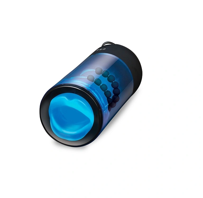 Masturbator Auto Stroking Realistic BLOWPRO cu Telecomanda, 3 Inele Penis Incluse