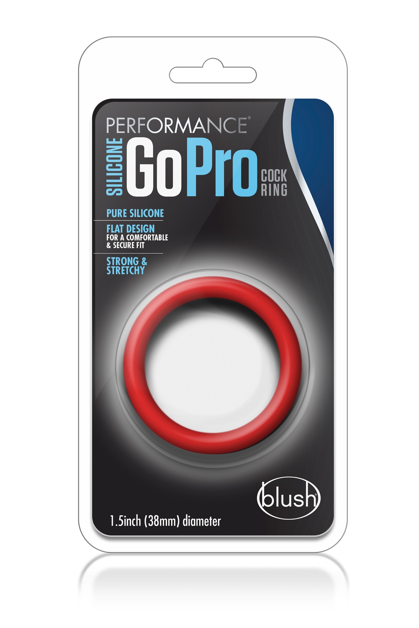 Inel de Penis GoPro Performance, Silicon, Rosu