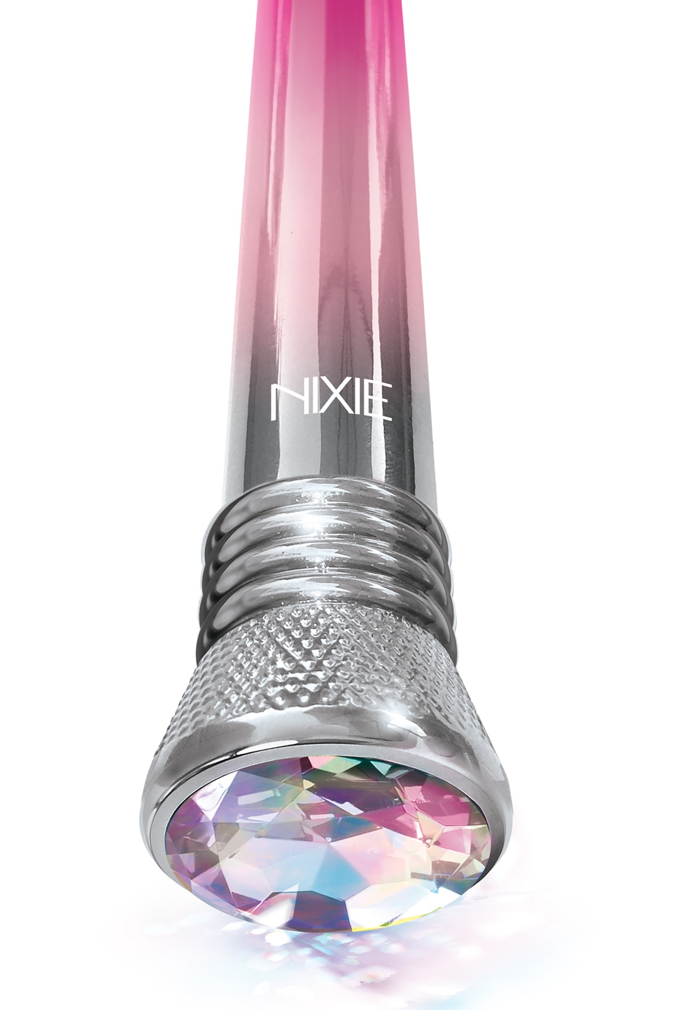 Vibrator Clasic Nixie Ombre Pink Glow 10 Moduri Vibratii 17.8 cm