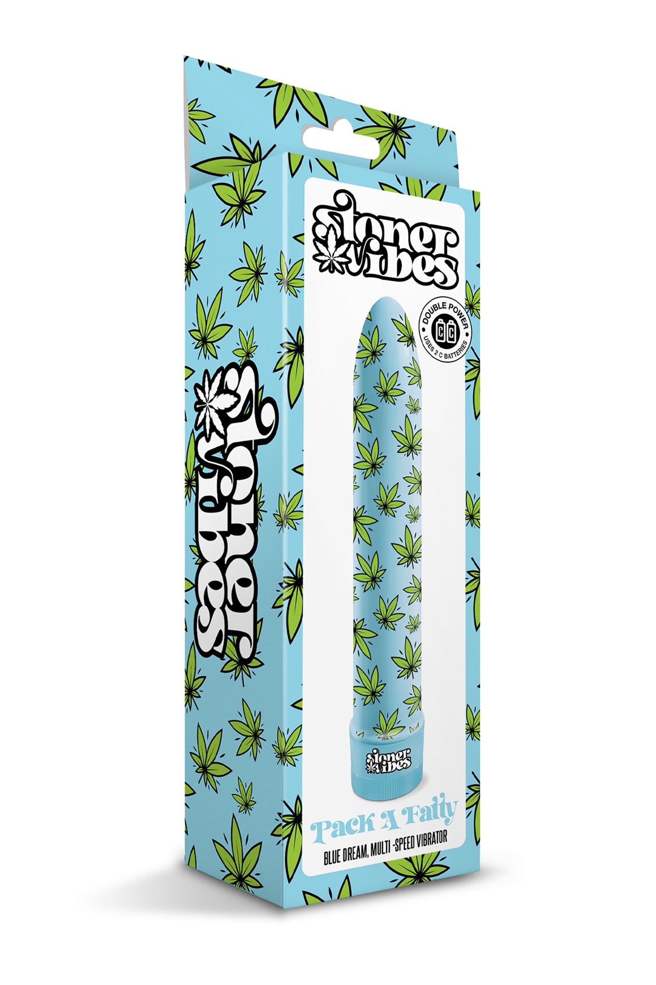 Vibrator Multispeed Pack a Fatty Blue Dream 20.3 cm