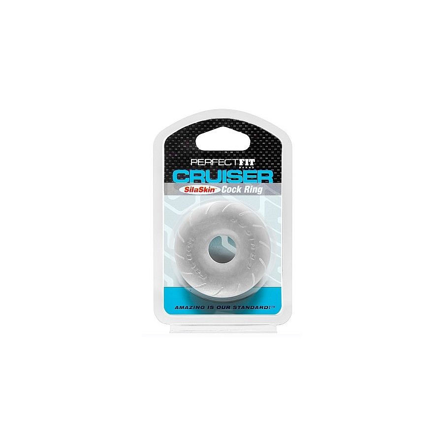 Inel de Penis Cruiser SilaSkin Transparent