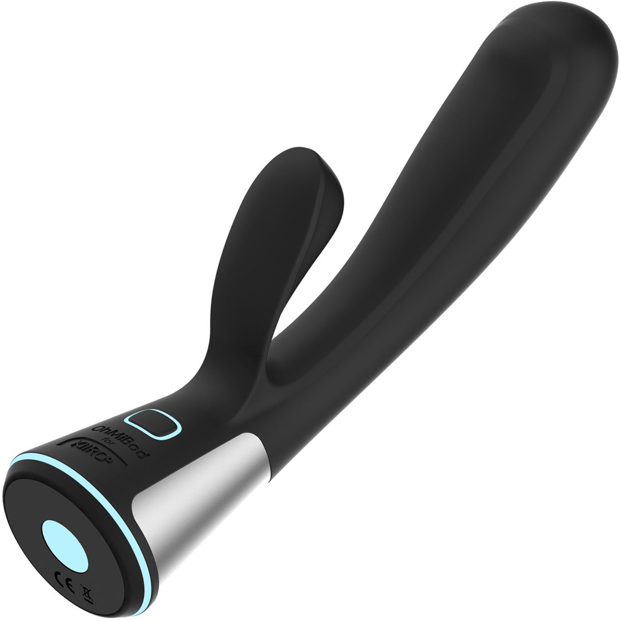 Vibrator Rabbit Fuse OhMiBod Bluetooth App Connect Silicon USB Negru 18 cm
