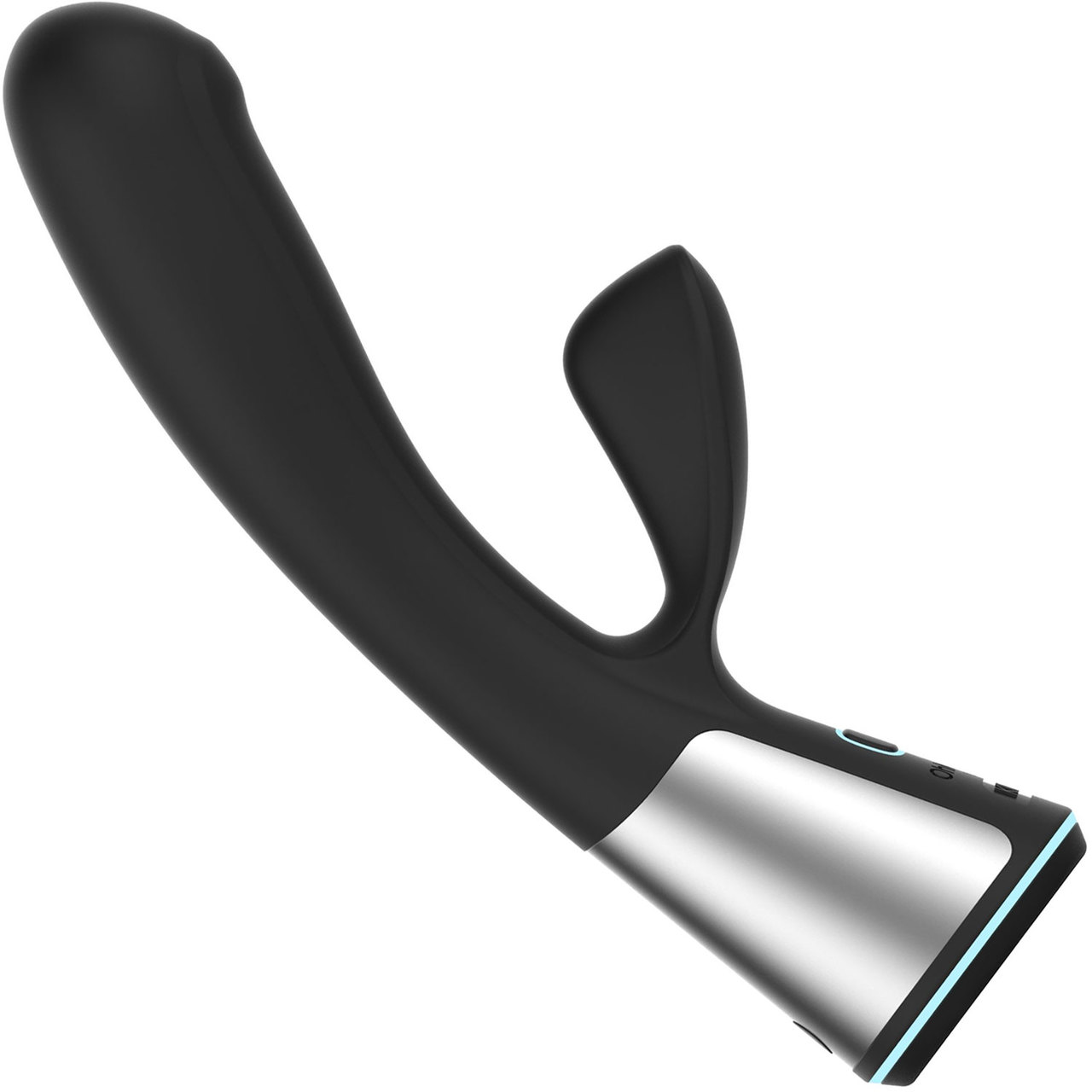 Vibrator Rabbit Fuse OhMiBod Bluetooth App Connect Silicon USB Negru 18 cm