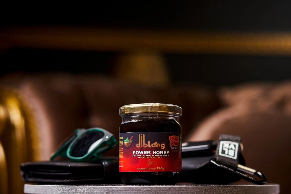 Supliment Alimentar pe Baza de Miere cu Potential Afrodisiac DIBLONG, Sustine Sanatatea Sexuala si Vitalitatea, 240 grame
