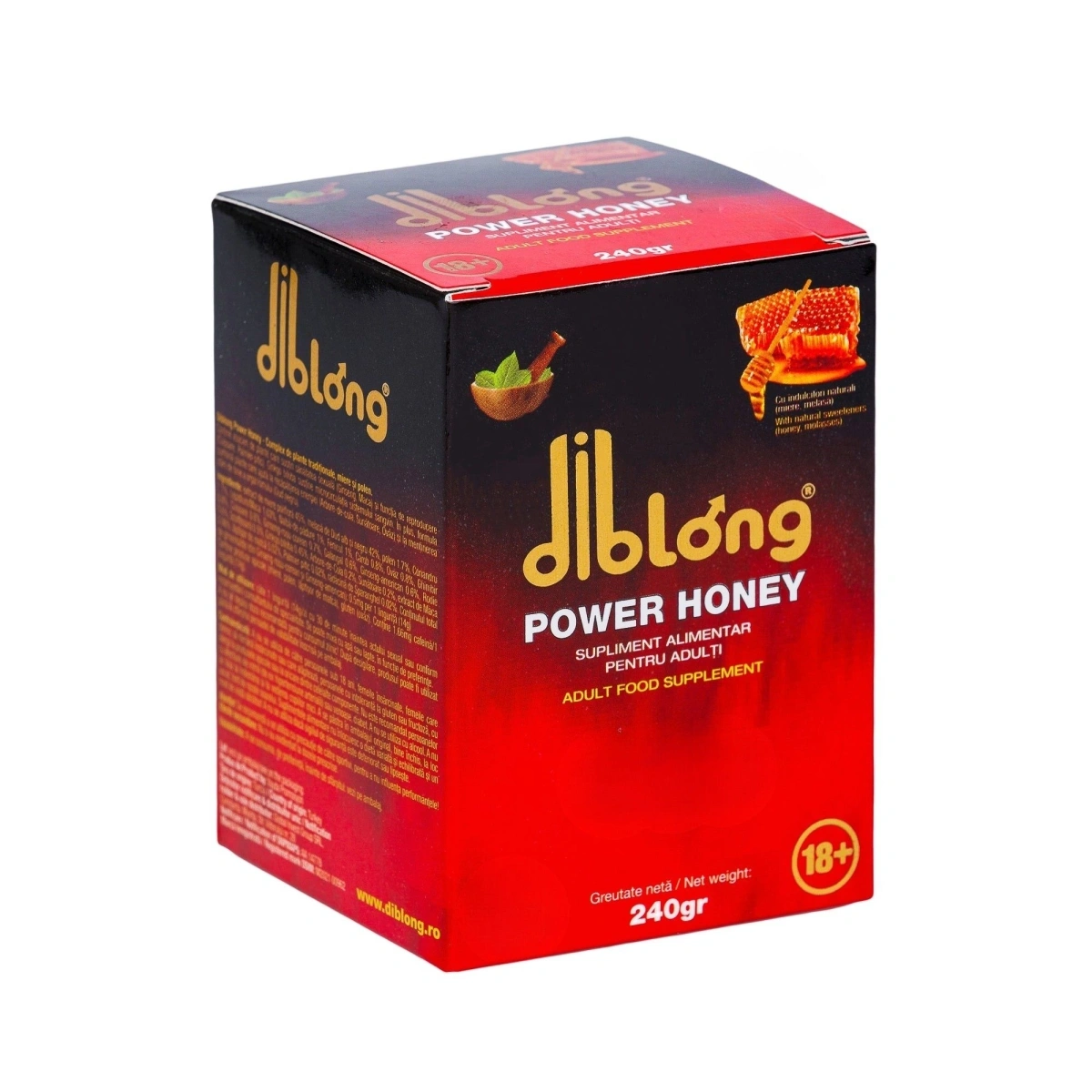 Supliment Alimentar pe Baza de Miere cu Potential Afrodisiac DIBLONG, Sustine Sanatatea Sexuala si Vitalitatea, 240 grame