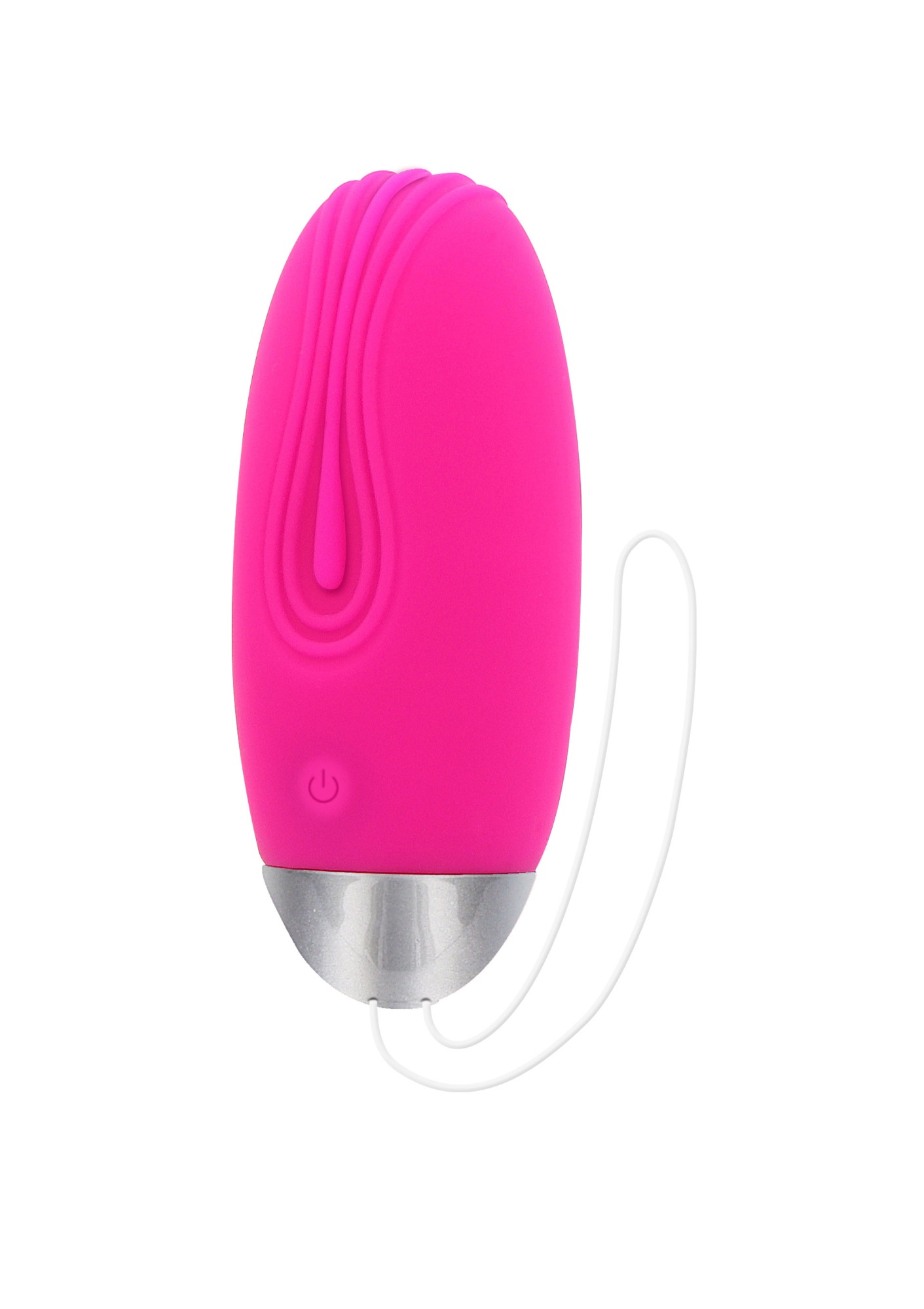 Ou Vibrator Funky Remote Egg 10 Moduri Vibratii Silicon Roz