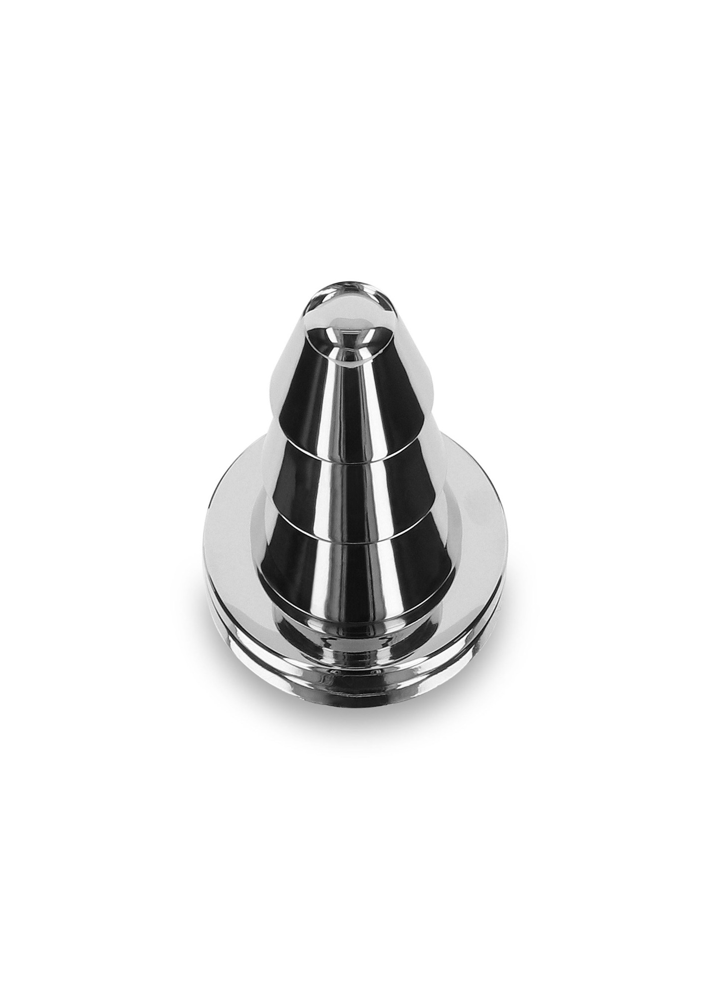 Dop Anal Advanced Cone Buttplug, Otel Inoxidabil 8.5 cm