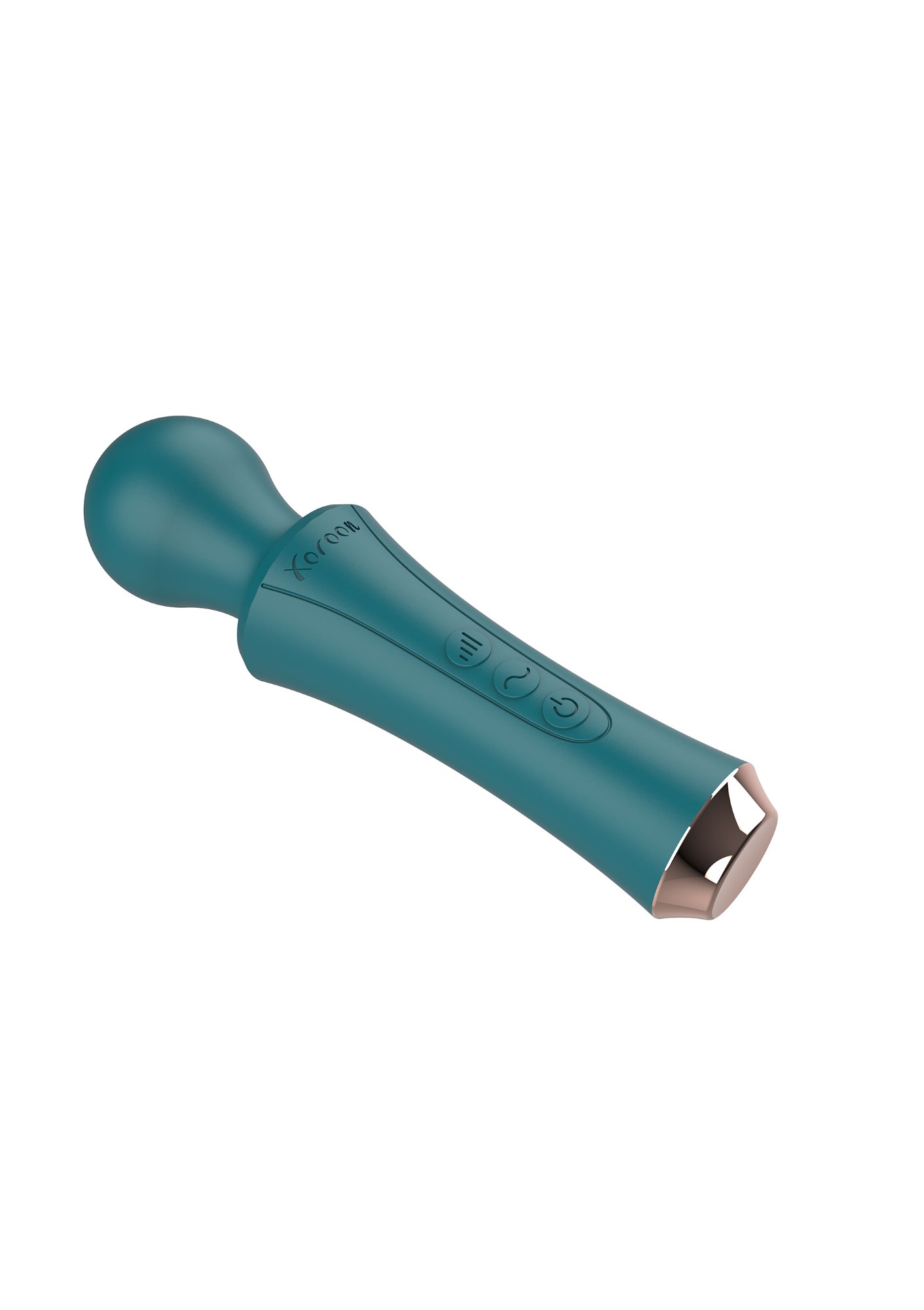 Vibrator The Personal Wand, 10 Moduri Vibratii, 3 Viteze, Silicon, USB, Verde, 18.5 cm