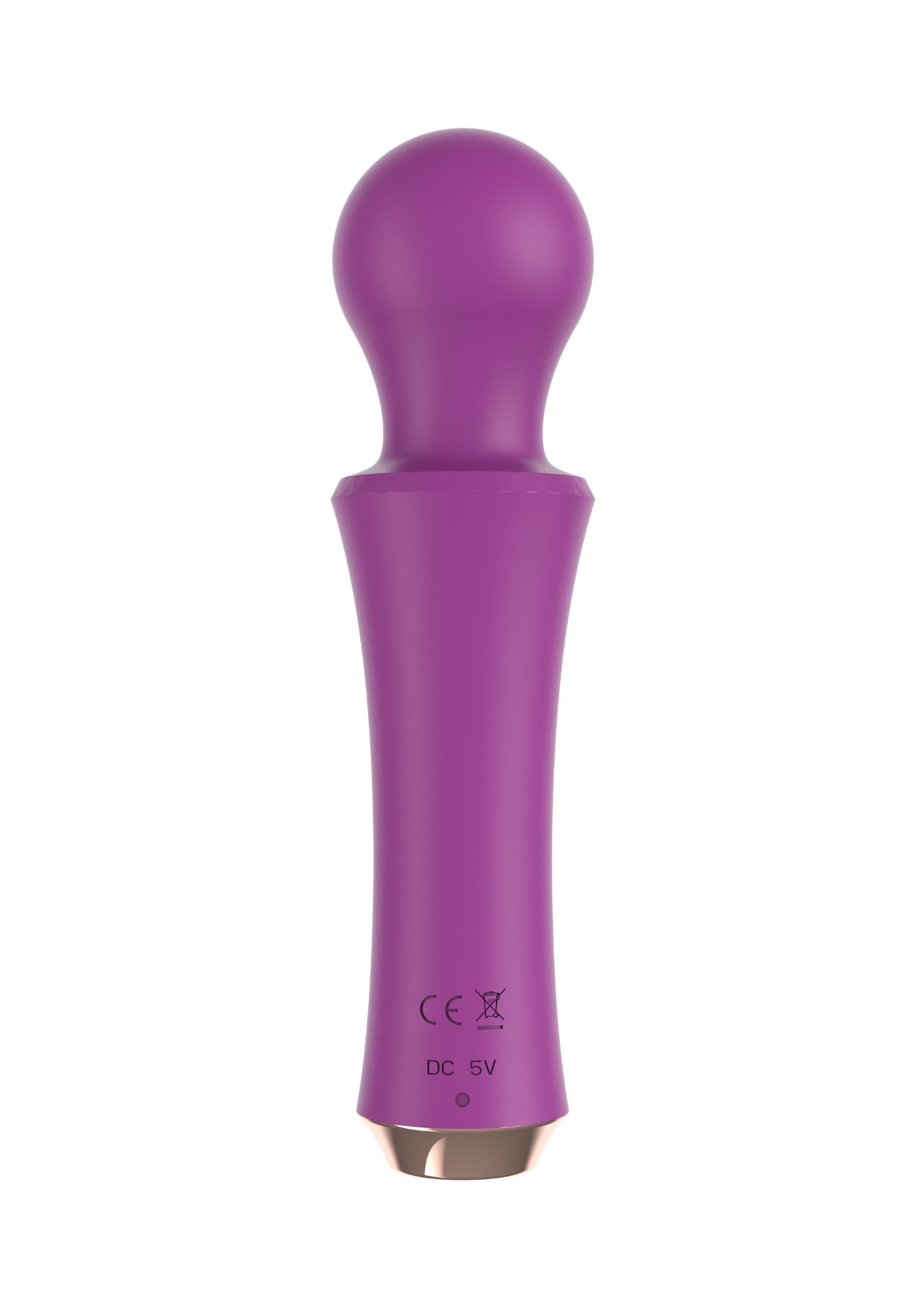 Vibrator The Personal Wand, 10 Moduri Vibratii, 3 Viteze, Silicon, USB, Roz, 18.5 cm