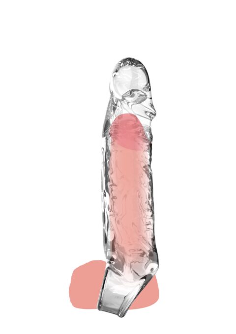 Prelungitor Penis Extension Sleeve Medium Clear