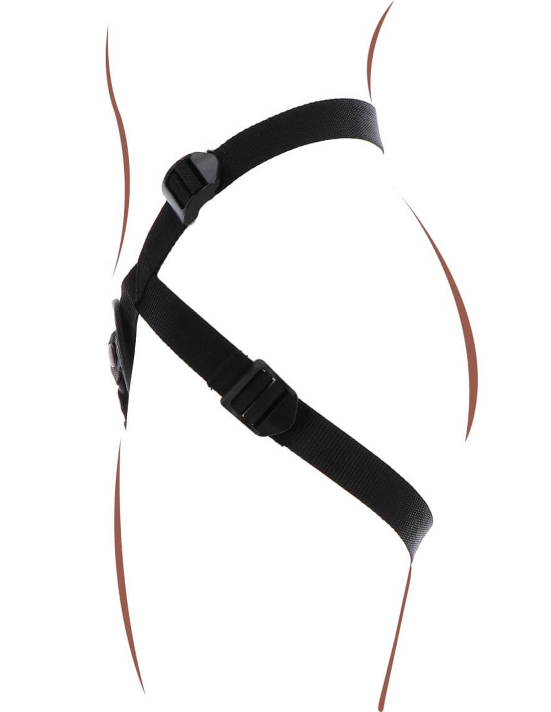 Ham Strap-On Get Real, Negru