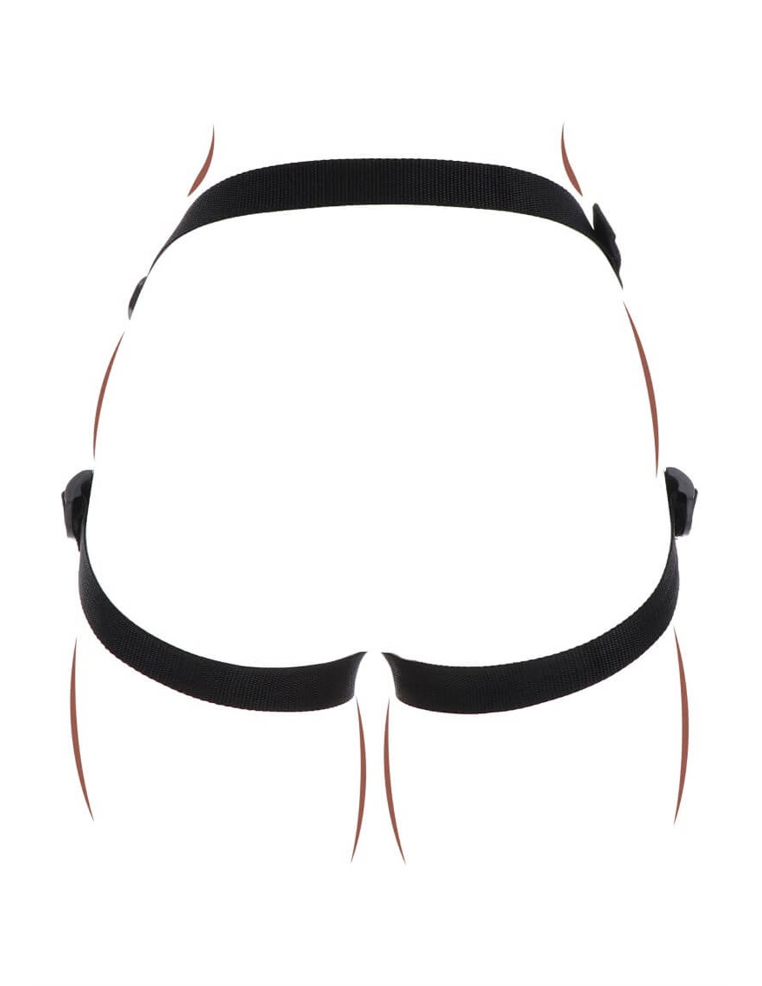Ham Strap-On Get Real, Negru