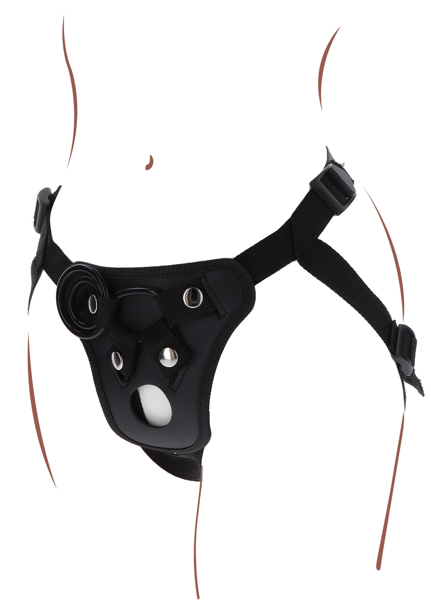 Strap-on Pleasure Harness Get Real