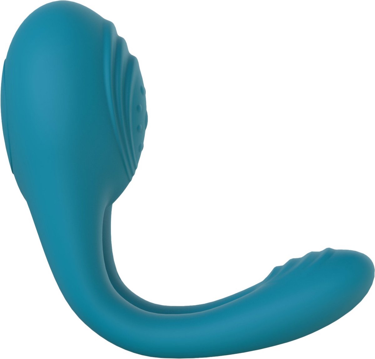 Inel Stimulator Love Connection, 7 Moduri Vibratii, Silicon, USB, Verde