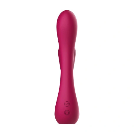 Vibrator Xocoon Sync Sensation, 10 Moduri Vibratii, Silicon, USB, Roz, 18.5 cm