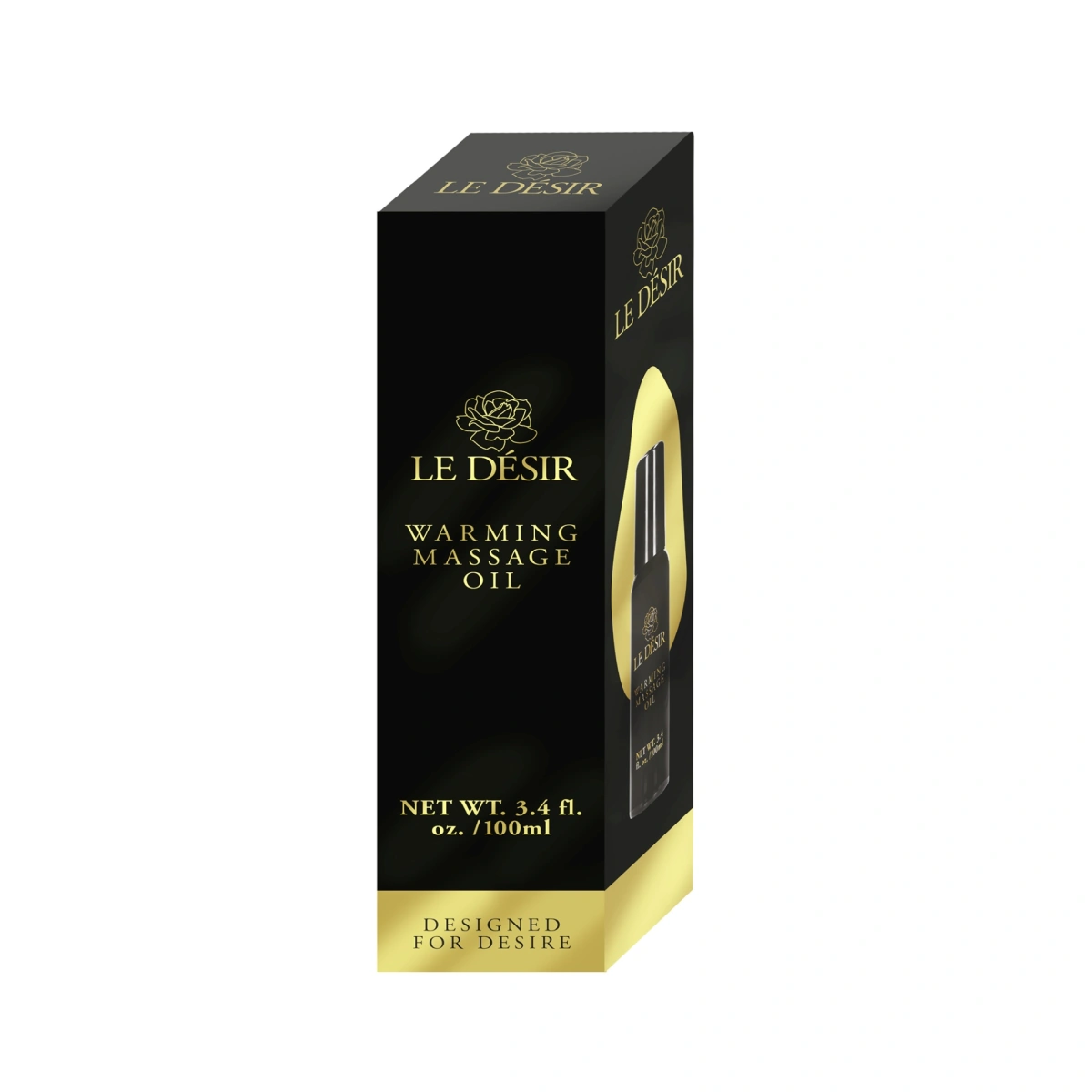 Ulei de Masaj cu Efect de Incalzire Le Desir, 100 ml