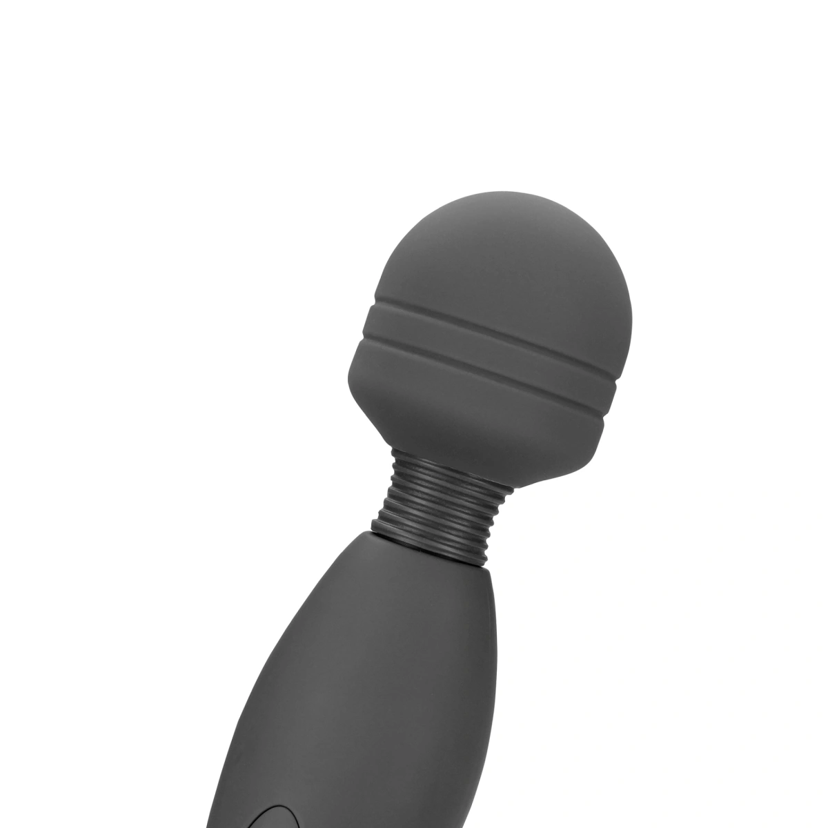 Vibrator Masaj Powerful Wand, 20 Moduri Vibratii, Silicon, USB, Gri, 30.5 cm